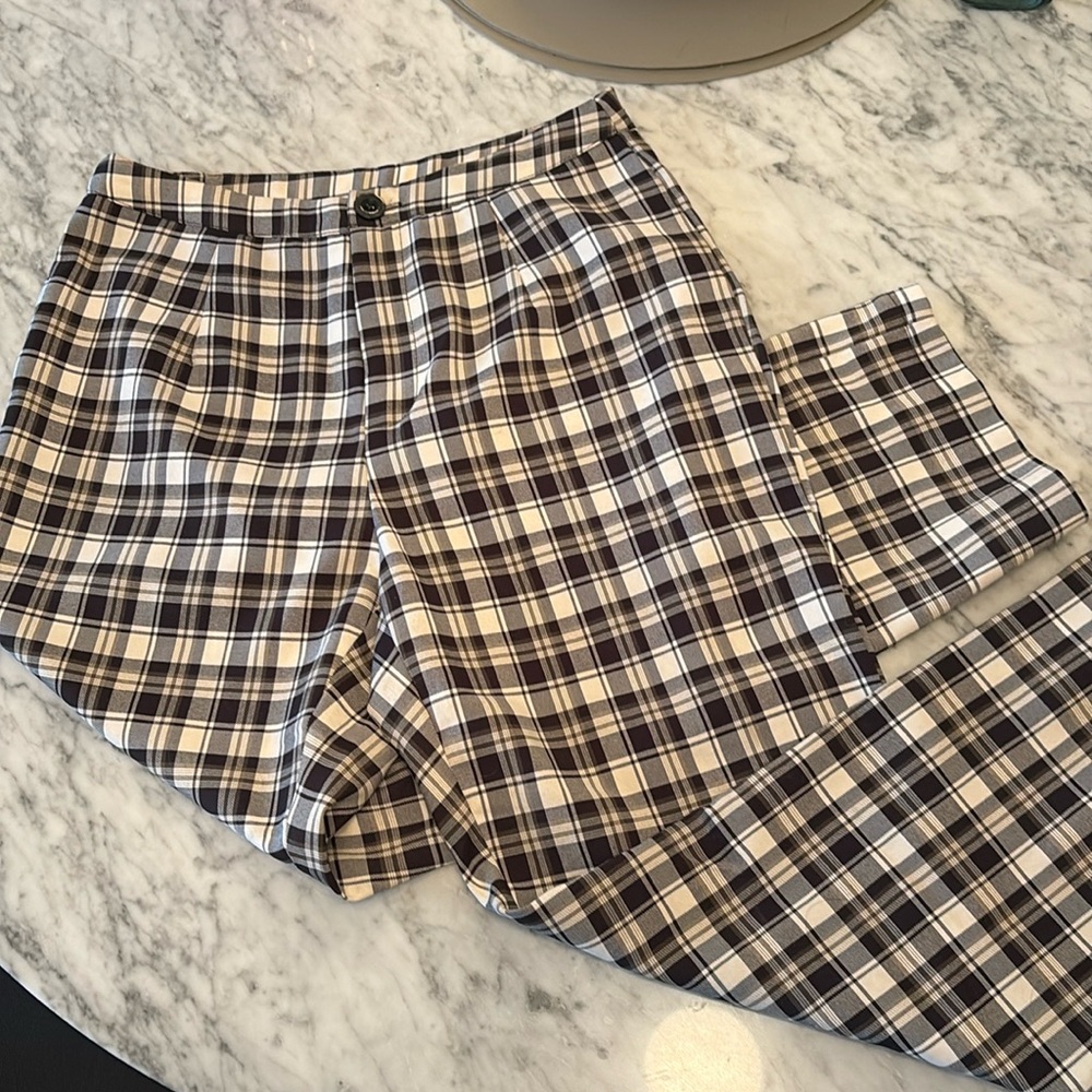 Vintage Plaid Pants